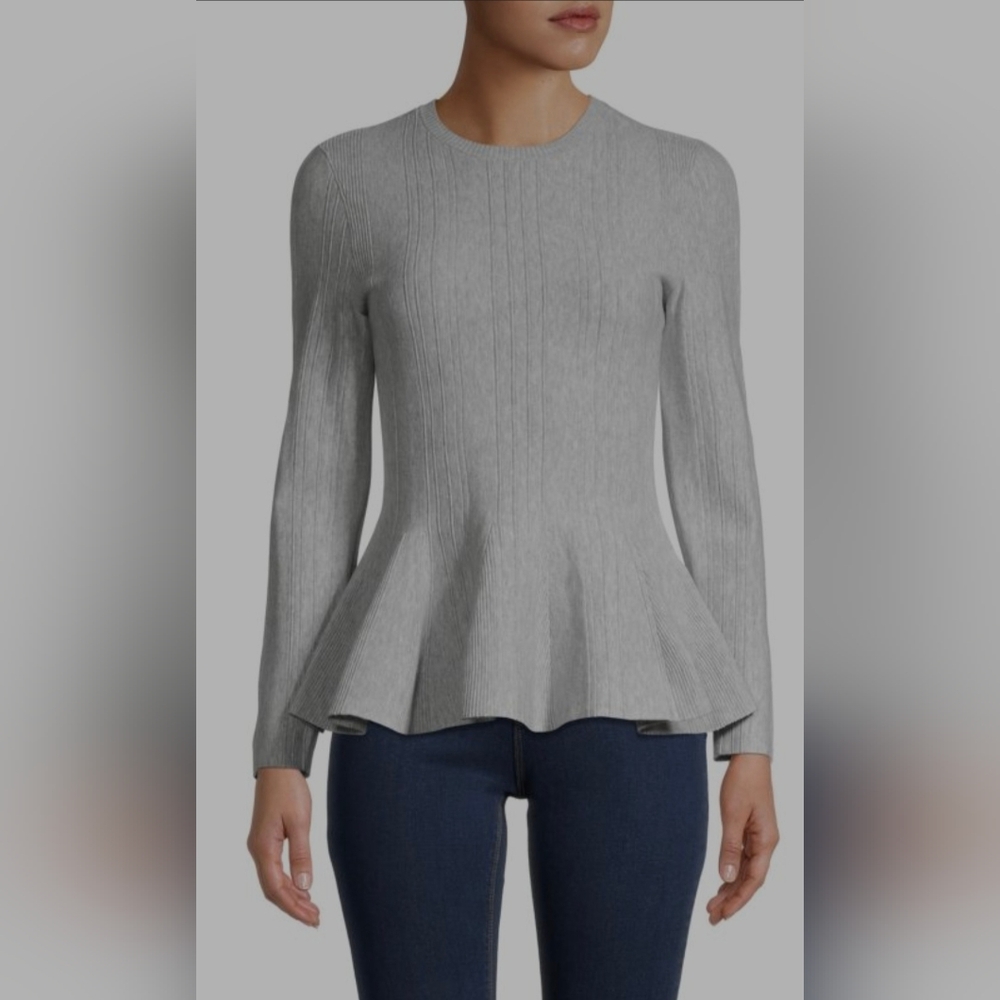 Ted Baker London Stitched Peplum Top